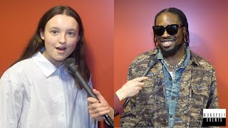 Bella Ramsey, Gabriel Luna & Shameik Moore ANSWER FUN QUICK-FIRE QUESTIONS!