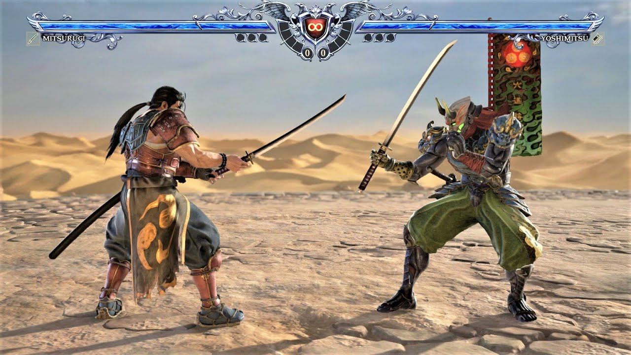 The Samurai is back! Mitsurugi vs Yoshimitsu (Hardest AI