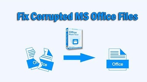 How to Fix Corrupted MS Office Files | MS Office  Corrupted File Recovery Tool