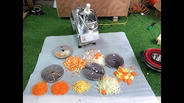 Hướng dẫn sử dụng máy thái rau củ quả đa năng VC65MS #máytháiraucủquảcôngnghiệp