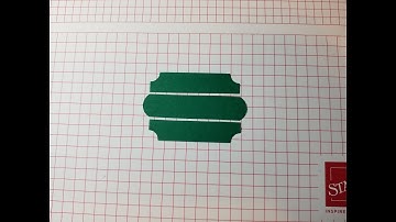 An additional punched shape using the Everyday Label punch for Tip & Technique Tuesday