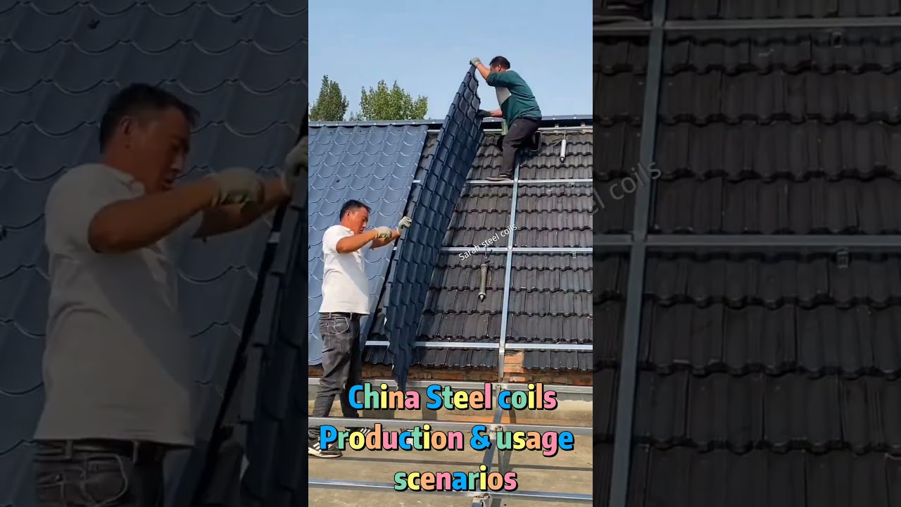 China Galvanized Zinc Coated Steel Sheet # metal manufacturing # factory # construction materials