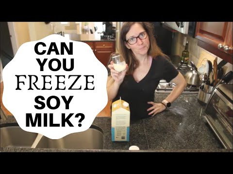Can You Freeze Soymilk?