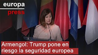 Armengol afirma que los aranceles de Trump "condicionan a todos"