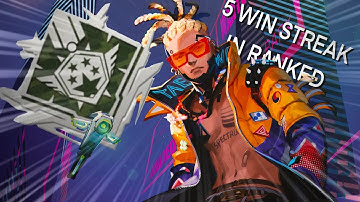 WINNING 5 RANKED MATCHES IN A ROW