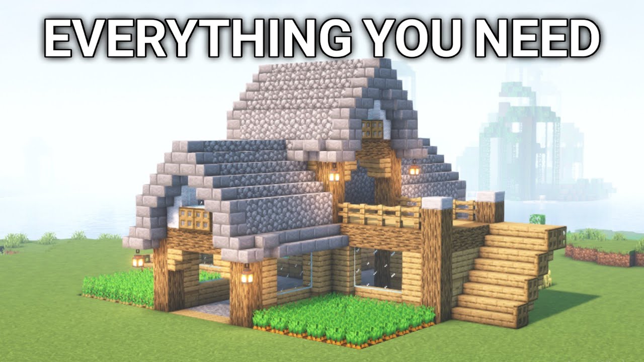Minecraft | Survival House Tutorial 🏠🛠️ - YouTube
