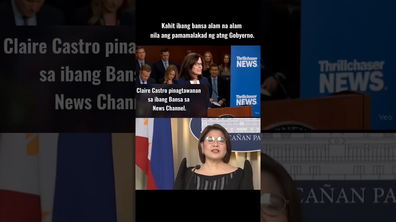 Claire Castro pinagtawanan sa ibang Bansa sa News.