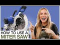 How to use a miter saw safely  diy 101