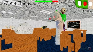 Arts & Crafters helps baldi [Baldi