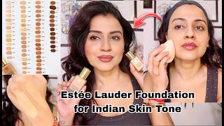 Estée Lauder Double Wear Foundation Fawn Vs. Ratten | Best Foundation For Oily Skin |Nidhi Chaudhary