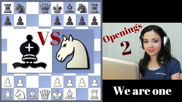Free Short Chess Lessons 2 - Knight or Bishop in Opening