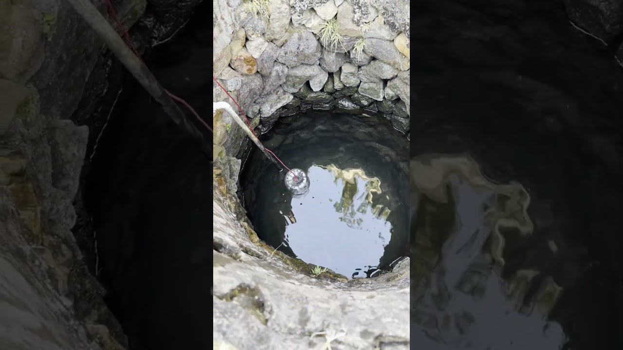 Rural Ancient Well Essential! High-Efficiency Pump from Recycled Bottles