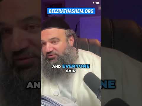 Baruch Mordechai At The Purim Tish