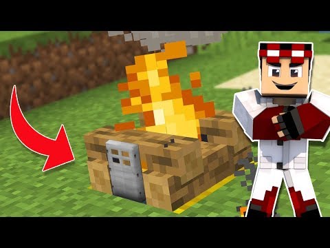 PORTE SECRÈTE DANS UN FEU DE CAMP ! ?? LABOCRAFT #65 | Minecraft Redstone