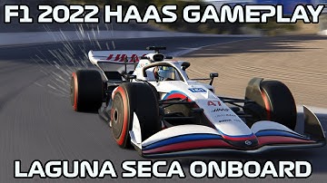 F1 2022 Car Mod Gameplay | Laguna Seca Assetto Corsa