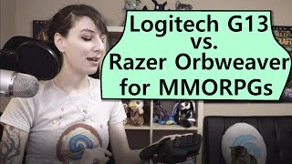 Pest følgeslutning feudale Razer Orbweaver vs Logitech G13 for MMORPG Gaming - YouTube