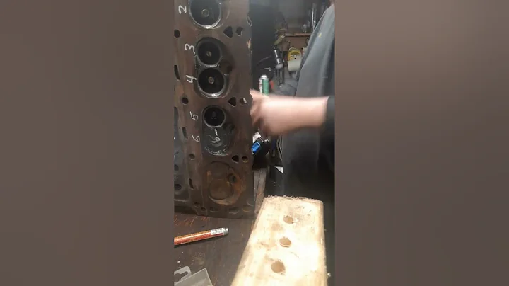 how to lap valves with a drill the CORRECT way!!