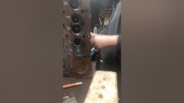 how to lap valves with a drill the CORRECT way!!