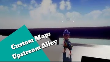 Custom Splatoon Map: Upstream Alley
