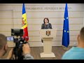 Briefing de presă al Vicepreședintei Parlamentului Monica Babuc