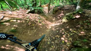 Enduro ljiga - Misho Kovac trail - Race run POV