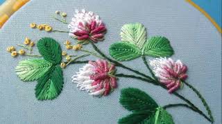 Mastering Easy Stitches for Clover Flower Embroidery