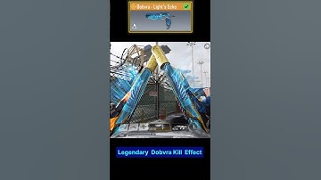 Legendary Dobvra Inspection & Kill Effect #legendarygun #callofdutymobile #codm #cod #gaming #grind