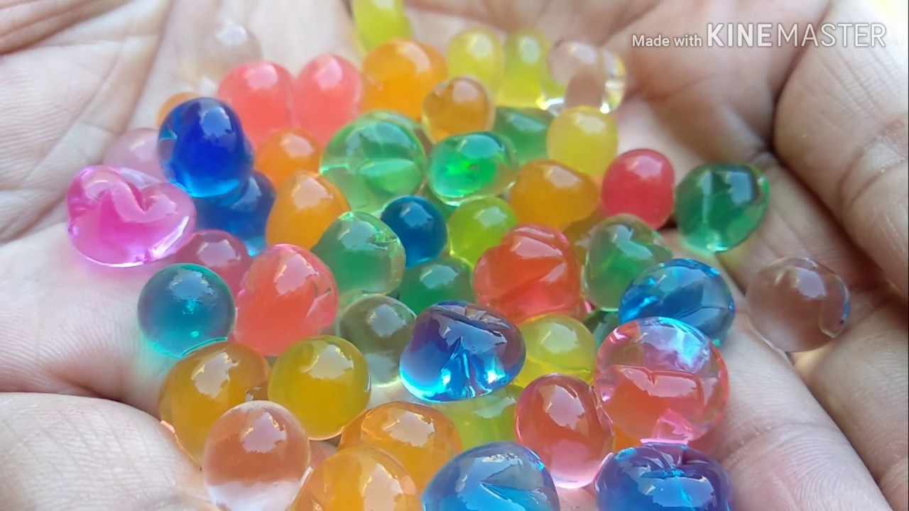 WATER GEL BALL POLYMER BALLS EXPAND IN WATER BIG ORBEEZ BALL