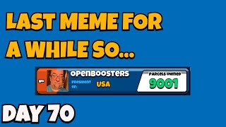 OpenBoosters Goes OVER 9000!!!!! Atlas Earth Parcels - Day 70 (04/27/2022)