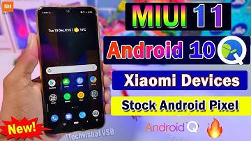MIUI 11 with Android 10 Stock android Pixel Look All Xiaomi Phones | MIUI 11 + Andriod Q Pixel Theme