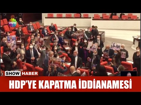 HDP'ye kapatma iddianamesi