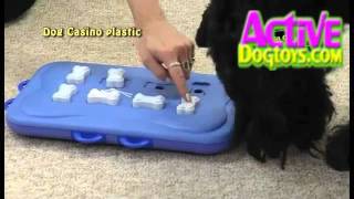 Nina Ottosson Dog Casino Dog Puzzle - www.ActiveDogToys.com