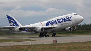 National Airlines - Boeing 747 - Takeoff & Landing