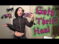 GOTH + GRUNGE THRIFT HAUL OMFG