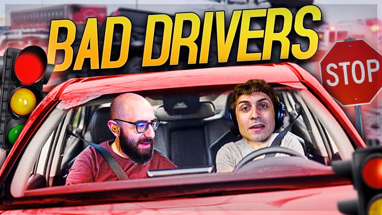 LECLERC E HAMILTON REAGISCONO A 🚗 GUIDATORI SCONSIDERATI ITALIA 🚗