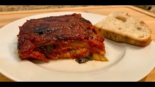 Italian Eggplant Parmesan -  Parmigiana di Melenzane