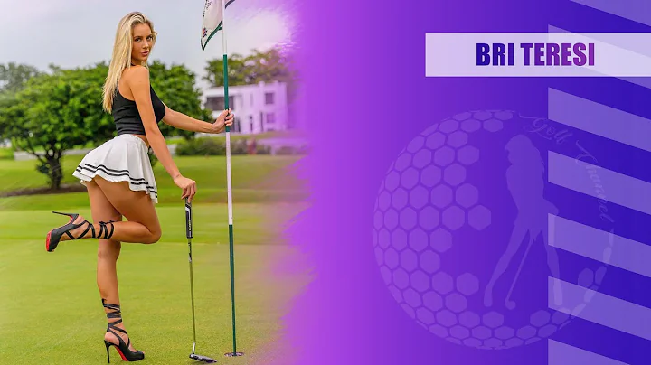 Hottest Model and Golf Girl Bri Teresi Plays Golf