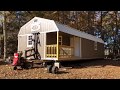 16x40 portable shed delivery portable cabin