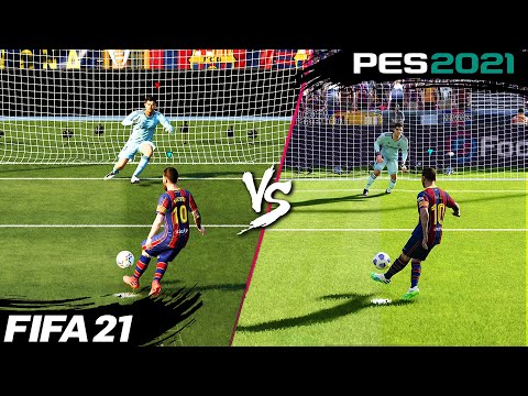 FIFA 21 vs. PES 2021: Penalty Kicks | 4K