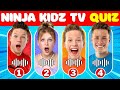 Ninja kidz tv quiz 3 payton delu bryton ashton paxton