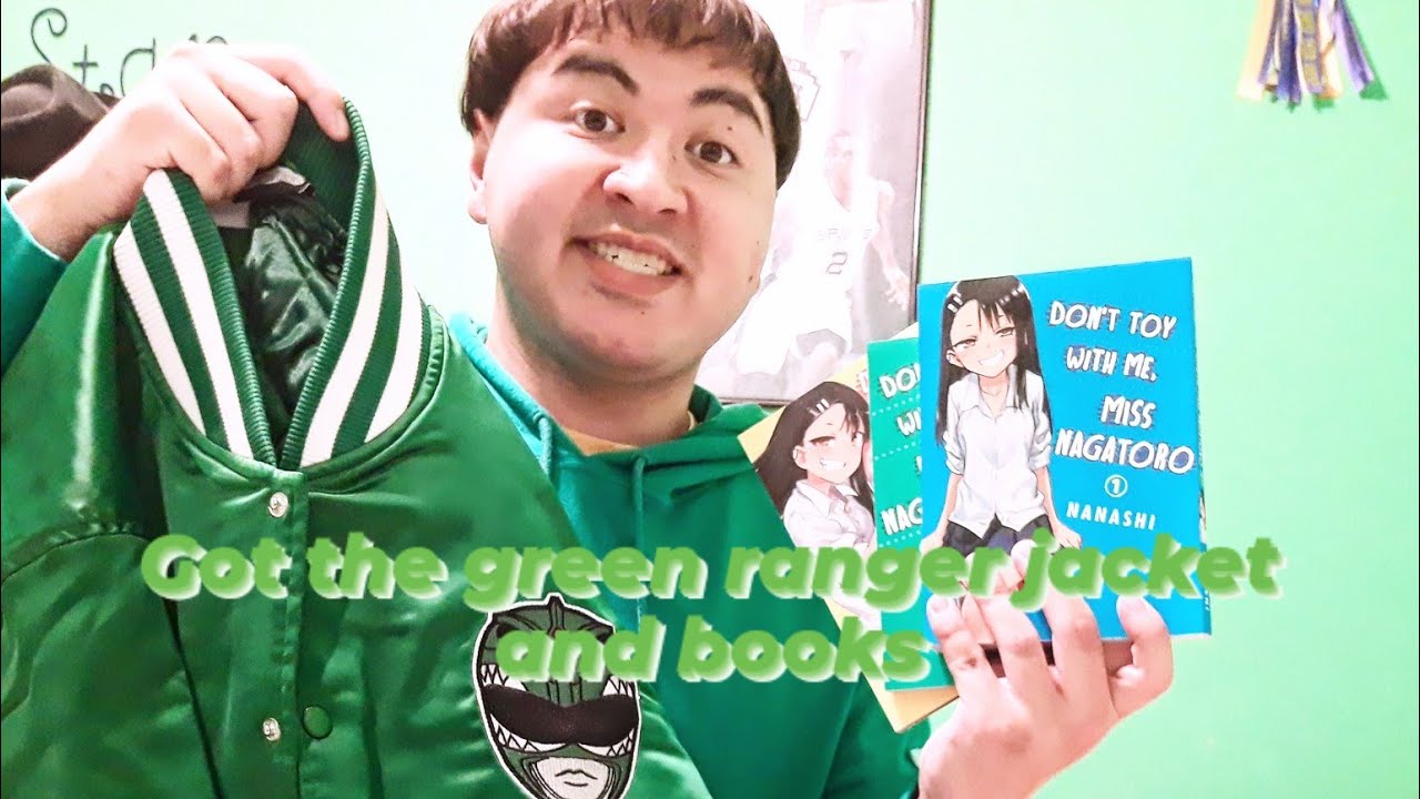 interview the green ranger jacket, manga books, gift cards and red ...