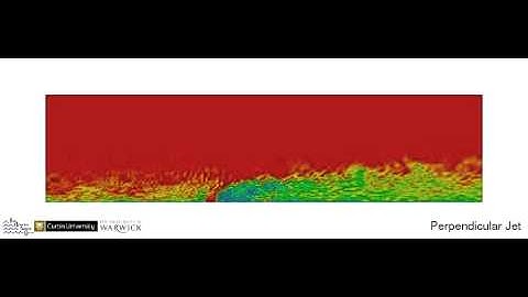 Unsteady CFD - LES of a perpendicular jet issuing into a turbulent, flat-plate boundary layer