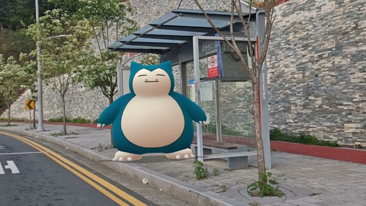 GO Snapshot Slideshow] 잠만보 ( Snorlax ) カビゴン ( 卡比獸
