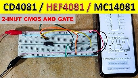 {699} CD4081 Quad 2-Input AND gate