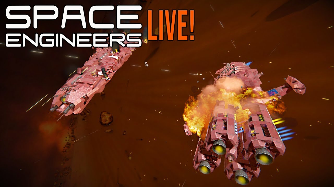 A.I BATTLESHIP Invasion! - Space Engineers [Past Stream] - YouTube