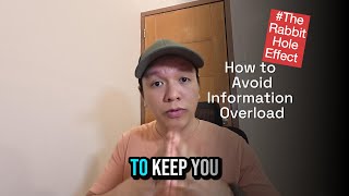“How To Avoid Information Overload: The Rabbit Hole Effect🧠”