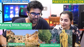 Pakistani Couple Reacts To Famous Hindu Temples Outside India | Pakistan | US | Malaysia