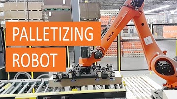 Palletizing robot - 700 different box formats