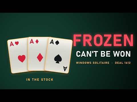 I Checked 10,000 Windows Solitaire Deals. 1 in 6 Can't Be Won.