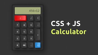 CSS & Javascript Working Calculator UI Design _ Claymorphism Online Tutorials 2022